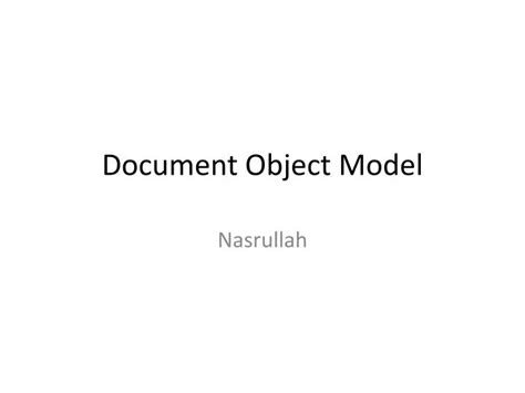 Image result for Virtual Document Object Model