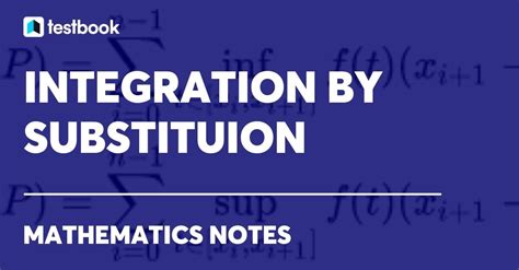 Image result for Substitution Method for Integration