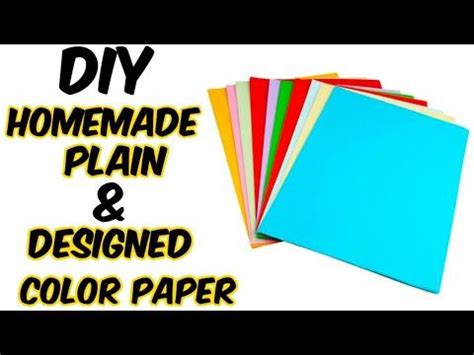Image result for Homemade Paper Color