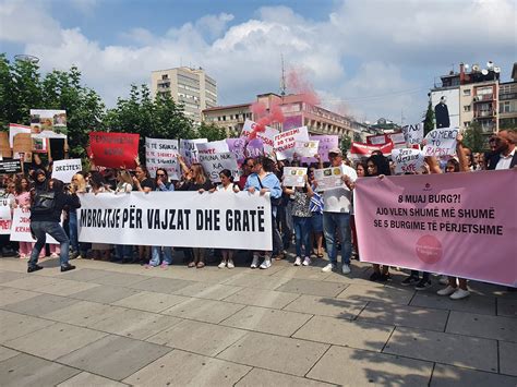 KWN Joins Mass Protest for the Protection of Girls and Women – Kosovo ...