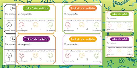 Ticket de salida genérico