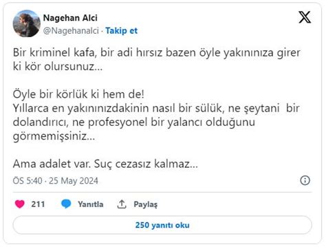 NAGEHAN ALÇI, RASİM OZAN KÜTAHYALI'YI HEDEF ALDI! 'KRİMİNEL KAFA, ADİ ...
