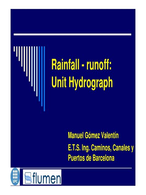 Image result for Unit Hydrograph Applications