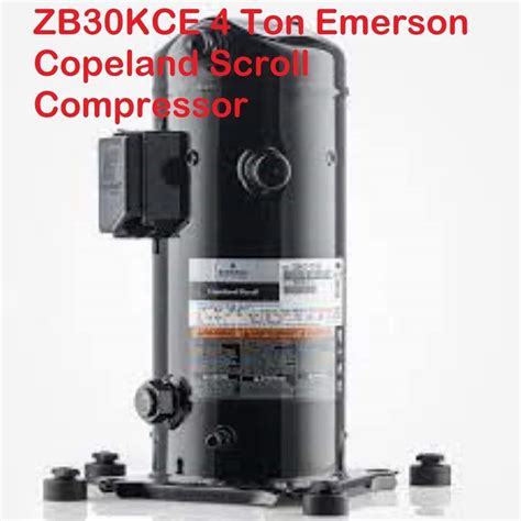 Scroll Compressor - Emerson Copeland Scroll Refrigeration Compressor ...