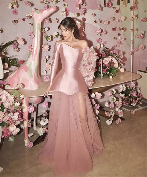 Pin by Sara Sanad on Pink dresses in 2025 | Pink evening dress, Evening ...