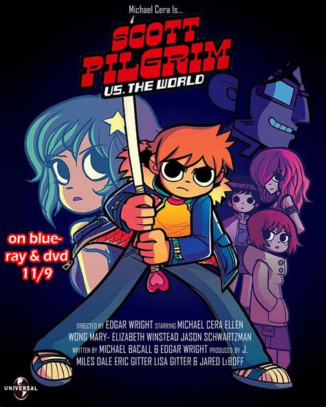 Scott Pilgrim Poster - Modern Poster Layouts