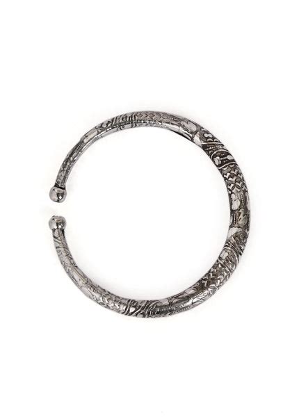 German Silver Designer Antique Look Design Traditional Kada Anklet – TJORI