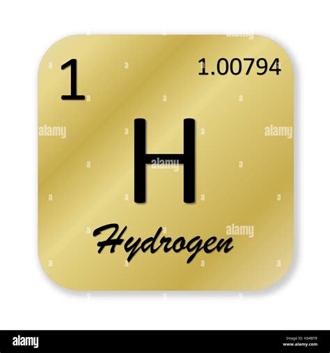 Periodic table hydrogen hi-res stock photography and images - Alamy