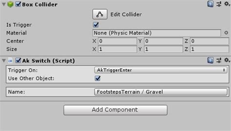 Unity Wall Switching 的图像结果