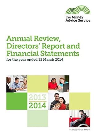 The Money Advice Service annual review, directors' report and financial ...