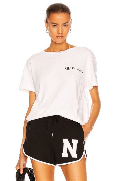 NILI LOTAN x Champion T-Shirt in Vintage White | FWRD