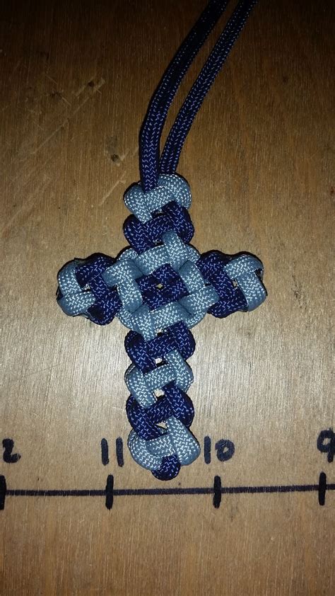 Image result for Paracord Cross Tutorial