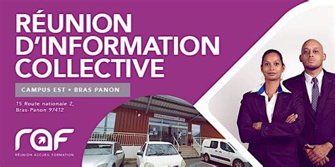 Réunion dinformation collective - CAMPUS EST, 15 Route nationale 2 ...