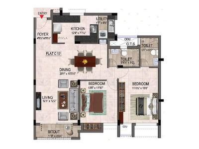 Bhaggyam Dhanya in MRC Nagar, Chennai: Price, Brochure, Floor Plan, Reviews