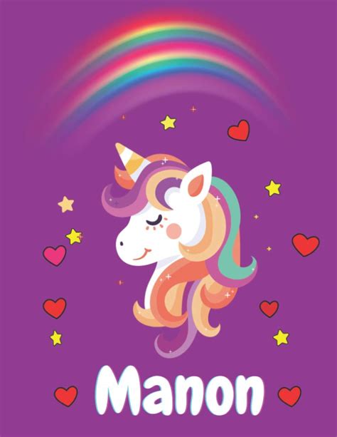 Buy Cahier de dessin de Manon: Cahier De Dessin Pour Filles Avec Un ...