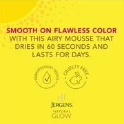 Buy Jergens Natural Glow Instant Sun Body Mousse, Self Tanner for Light ...