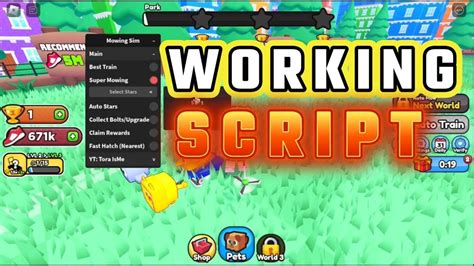 Image result for Mowing Master Simulator Script