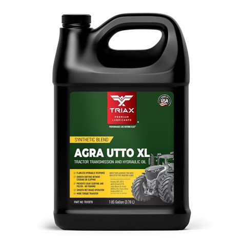 Triax Agra UTTO XL Synthetic Blend Tractor Hydraulic & Transmission Oil ...