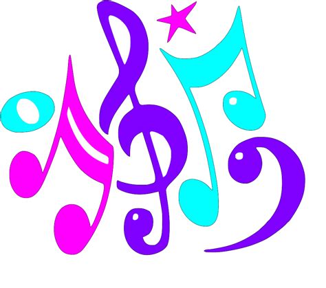 Image result for Colored Music Notes