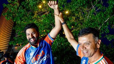 What truly sets Rohit Sharma and Rahul Dravid apart is... - Team India ...
