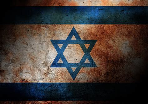Stunning HD Wallpaper of the Flag of Israel