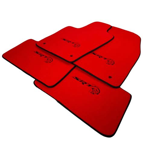 Jeep Grand Cherokee WK2 SRT (2011-2020) Red Floor Mats - AutoWin