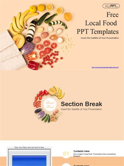 PowerPoint Local Food Source 的图像结果