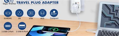 Flasher Universal Travel Adapter | 6A AC Socket Output | All-in-One ...