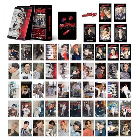 Buy Goodern 54 Pcs ATEEZ Lomo Cards ATEEZ Photocards ATEEZ Postcards ...