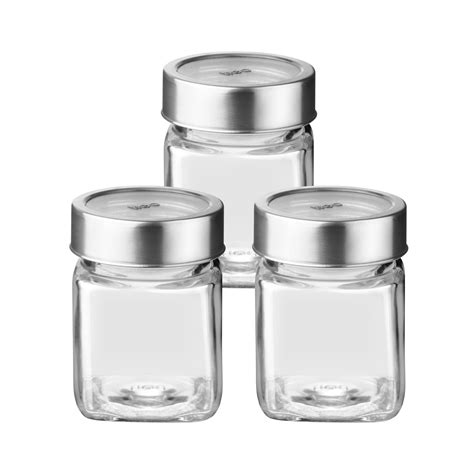 Buy Glass Cube Jars & Set Online in India - Treo by Milton