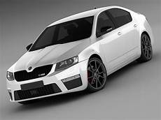 Model Octavia Rs by Skoda Octavia Rs Sedan 2014 3d Model Max Obj 3ds Fbx Model Octavia Rs
