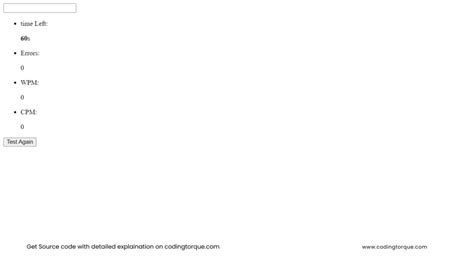 Image result for Design a Typing Speed Test Game Using JavaScript