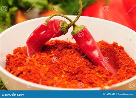Ground cayenne pepper stock image. Image of fresh, food - 16550619