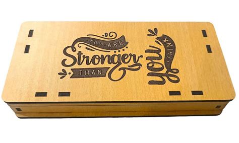 Tzaar Wooden Geometry Box for Kids | Encouraging “You Are Stronger Than ...