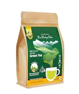 PRIDE OF HIMALAYA Turmeric Green Tea 40 Teabags |For Weight Loss ...