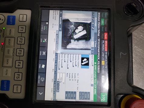 FANUC IRVision Applications 的图像结果