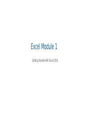 Image result for 2016 Excel Module 4