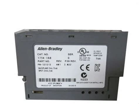 Allen Bradley Point IO - Allen-Bradley 1734-IB8 POINT IO module that ...