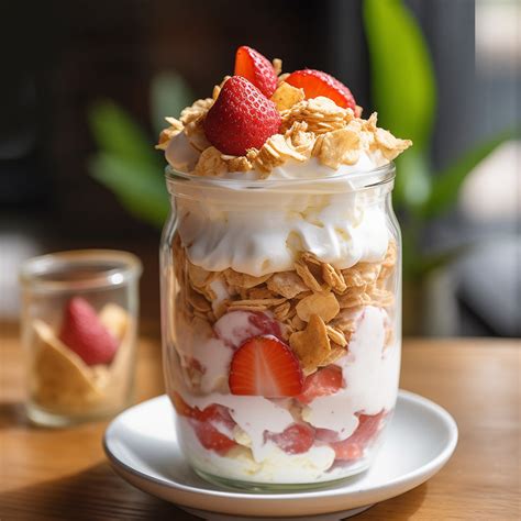 Strawberry Yoghurt Parfait – Mille Supergrain