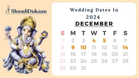 Fix Your Wedding Day With Auspicious Wedding Calendar 2024