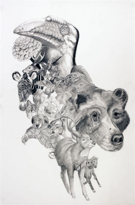 Image result for Collage Drawing