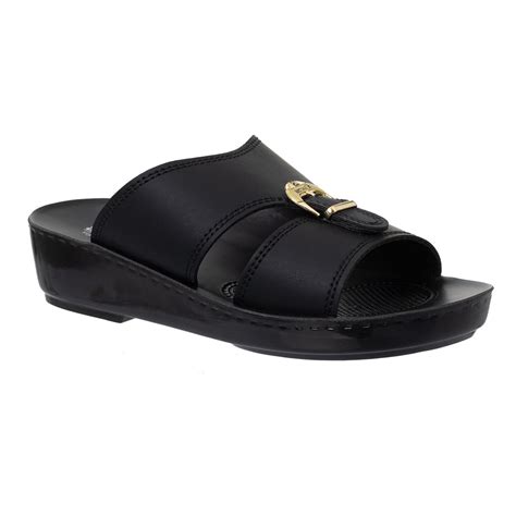 Aerowalk Men Black Sandal (AR01_BLACK) – The Condor Trendz Store