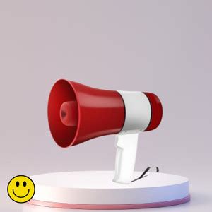 Guggu Megaphone with USB Charging, Siren Speaker and 50 Watt High ...