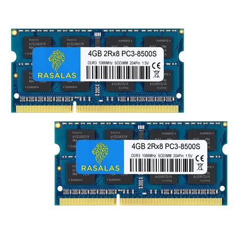 Amazon.in: Buy DDR3 1066, PC3-8500, 8GB DDR3, Rasalas DDR3 8GB Kit ...