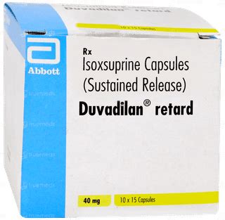 Duvadilan Retard 40mg Capsule 15 - Uses, Side Effects, Dosage, Price ...