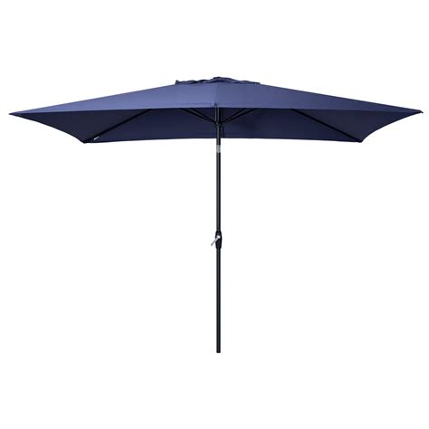 Arlmont & Co. Shinetta 6.5 x 10 Ft. Square Market Umbrella & Reviews ...