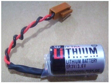 ER3V/3.6V - Toshiba 3.6 Volt CNC / PLC Lithium Battery in | Cell Age ...