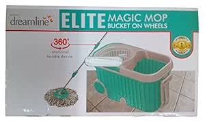 Dreamline Elite Magic Mop with Wheels : Amazon.in: Home Improvement