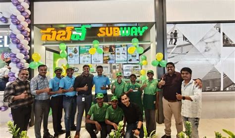Restaurant India News: Subway Expands Hyderabad Network with New Store ...