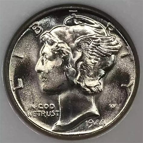 1944 Mercury Dime NGC MS-67 - Old Pueblo Coin